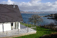 Shorehills offers stunning views over Carradale Harbour, Kilbrannan Sound and Arran